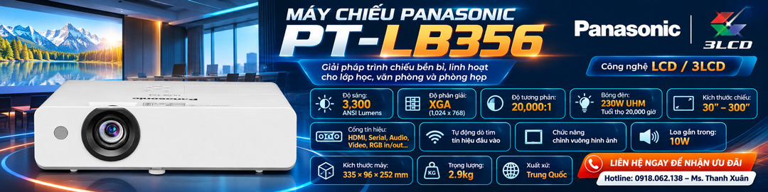 Máy chiếu Panasonic PT-LB356